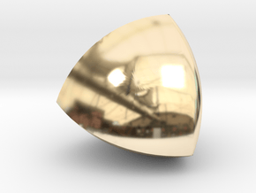 Meissner tetrahedron - Type 2 in 14K Yellow Gold