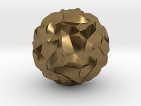 Stellated Pentagonal Hexecontahedron in Natural Bronze