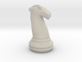 Chess Set Knight in Natural Sandstone