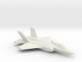 1/350 F-35A Lightning II in White Natural Versatile Plastic