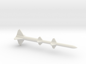 1/72 Scale Terrier BW Missile in White Natural Versatile Plastic