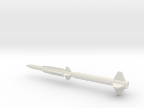 1/144 Scale SM 1 ER Missile in White Natural Versatile Plastic