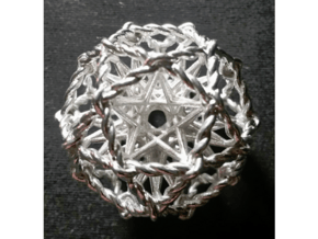 Ultra Penta Sphere 1.6" in Polished Silver