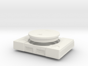 1:6 Sony Playstation in White Natural Versatile Plastic