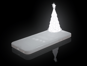 iPhone 5 Christmas Tree  in White Natural Versatile Plastic