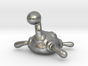 Shuckle in Natural Silver