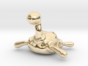 Shuckle in 14k Gold Plated Brass