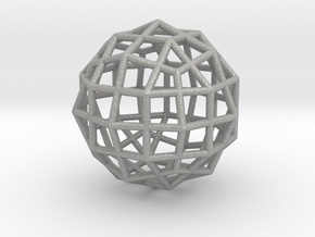 0494 Rhombicuboctahedron + Dual in Aluminum