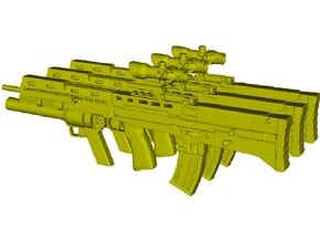 1/18 scale BAE Systems L-85A2 rifles x 3 in Tan Fine Detail Plastic