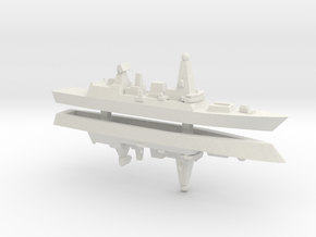 Type 45 DDG x 2, 1/2400 in White Natural Versatile Plastic