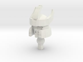 Galvatron Tyrant Titan Master Head in White Natural Versatile Plastic