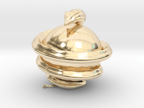 World Serpent in 14k Gold Plated Brass