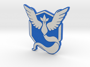 Pokemon Go - Team Mystic Badge 1 in Full Color Sandstone