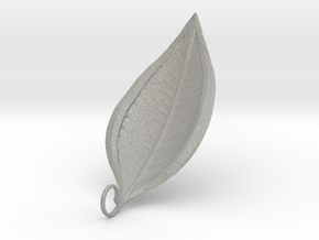 Leaf Necklace 1  in Aluminum