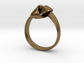 Knot Ring - Size 8 in Natural Bronze