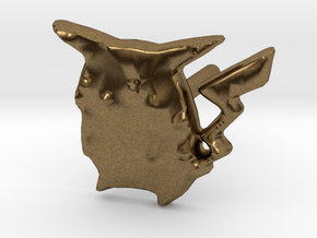 Pikachu-earring in Natural Bronze