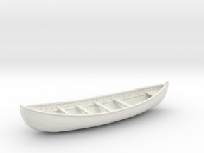 1/48 USLSS 26' Monomoy Pulling Surf Boat in White Natural Versatile Plastic