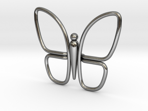 Eternal Butterfly 1 in Polished Silver