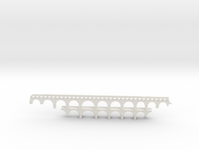 Pont Du Gard Simple in White Natural Versatile Plastic