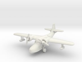 Grumman JRF-5 Goose (with landing gear) 1/200 in White Natural Versatile Plastic