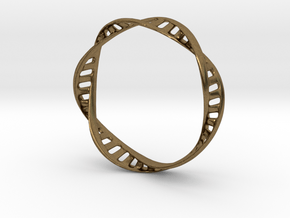 DNA Bracelet (Large) in Natural Bronze