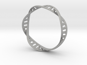DNA Bracelet (Large) in Aluminum