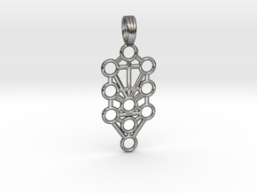 TREE OF LIFE in Fine Detail Polished Silver