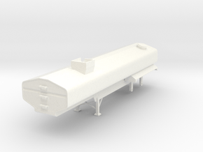 1/64 Diller 7250gal Manure tanker. in White Processed Versatile Plastic