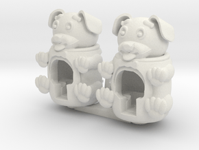 Puppy rroll in White Natural Versatile Plastic