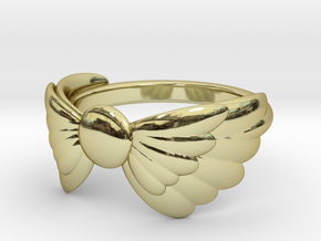 Arcángel Ring US Size 5 UK J½ in 18k Gold Plated Brass