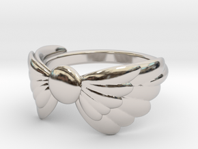 Arcángel Ring US Size 5 UK J½ in Rhodium Plated Brass
