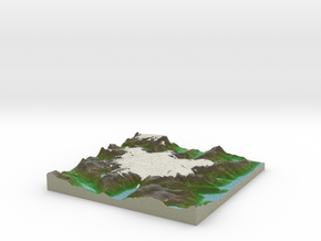Terrafab generated model Mon Aug 15 2016 13:39:54  in Full Color Sandstone