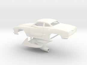 1/32 Legal Pro Mod Karmann Ghia in White Processed Versatile Plastic