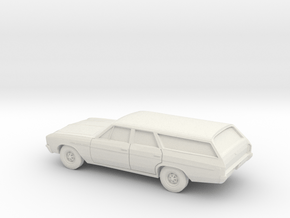 1/87 1964-67 Buick Skylark Station Wagon in White Natural Versatile Plastic