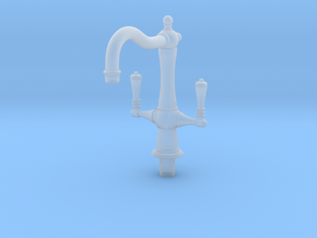 Miniature Dolls House Kitchen Faucet A, 1:12 in Smooth Fine Detail Plastic