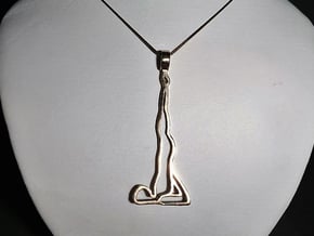 Yoga Pendant in Polished Brass