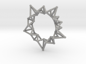 Star Rings 5 Points - Small - 3cm in Aluminum