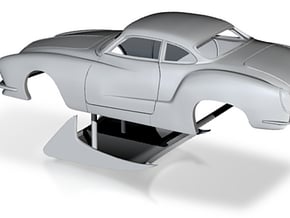 1/25 Legal Pro Mod Karmann Ghia No Scoop Small WW in Tan Fine Detail Plastic