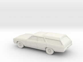 1/87 1964-67 Buick Skylark Sport Wagon in White Natural Versatile Plastic