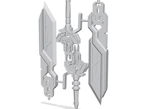 Astro Sword 2 Pack Small in Tan Fine Detail Plastic