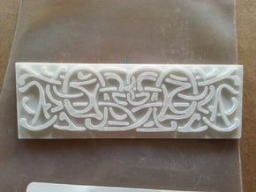 Thors Hammer Side Runes in White Natural Versatile Plastic