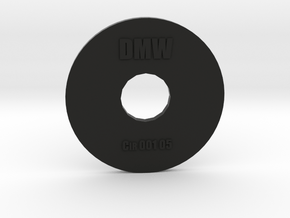 Clay Extruder Die: Circle 001 05 in Black Natural Versatile Plastic