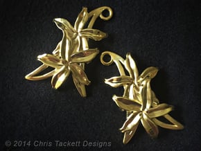Sampaguita Earrings in 14K Yellow Gold