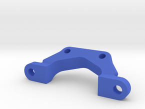 Team associated B5/B6 Front Wing Mount in Blue Processed Versatile Plastic