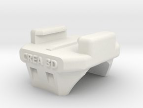 GoPro Handlebar Mount Crea3D in White Natural Versatile Plastic