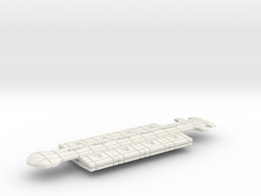 Freighter Type 7 in White Natural Versatile Plastic
