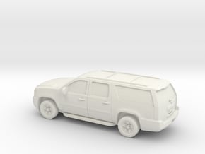 1/100 2007-14 Chevrolet Suburban in White Natural Versatile Plastic