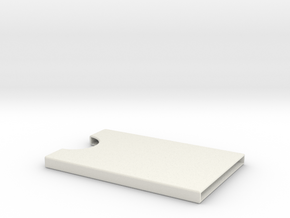 Card Holder for 5 cards in White Natural Versatile Plastic