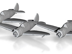 Republic P-43 'Lancer' 1:200 x3 FUD in Tan Fine Detail Plastic
