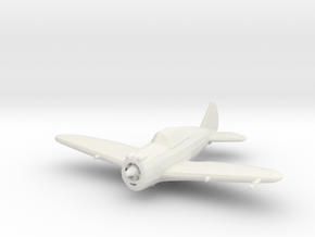Republic P-43 'Lancer' in White Natural Versatile Plastic: 1:200